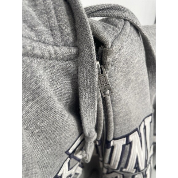 Vintage Ecko UNLTD Zip Up Hoodie Mens Gray Y2K Spell Out Grunge Skater 2X - Picture 6 of 16